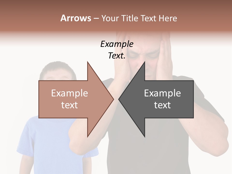 Person Confrontation Male PowerPoint Template