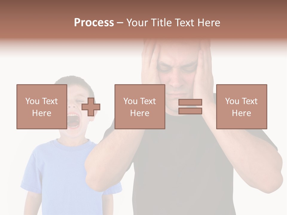 Person Confrontation Male PowerPoint Template
