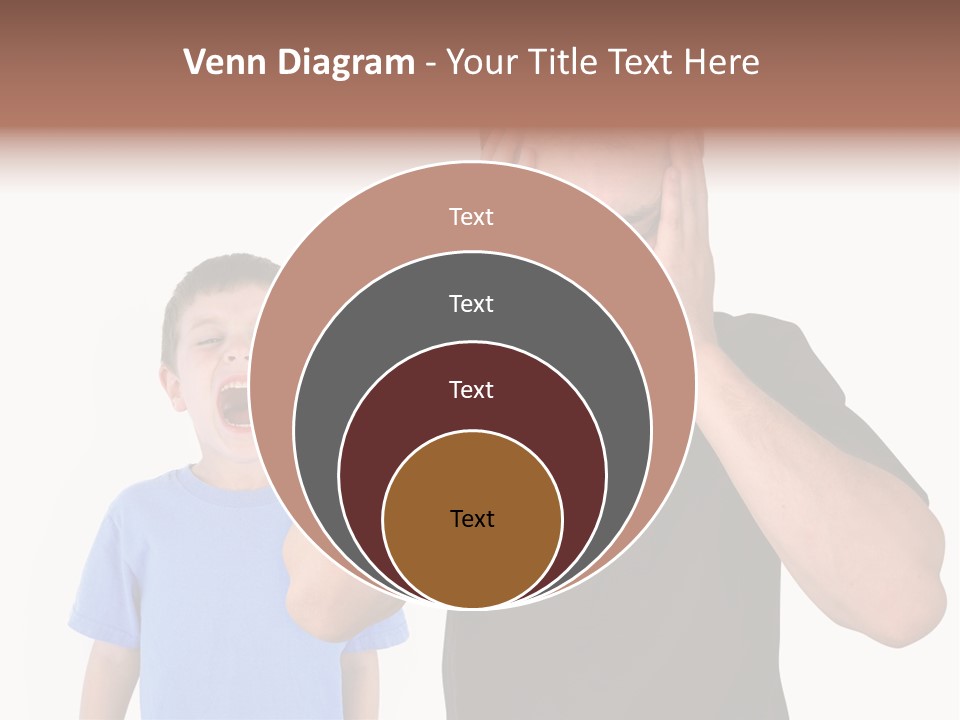 Person Confrontation Male PowerPoint Template