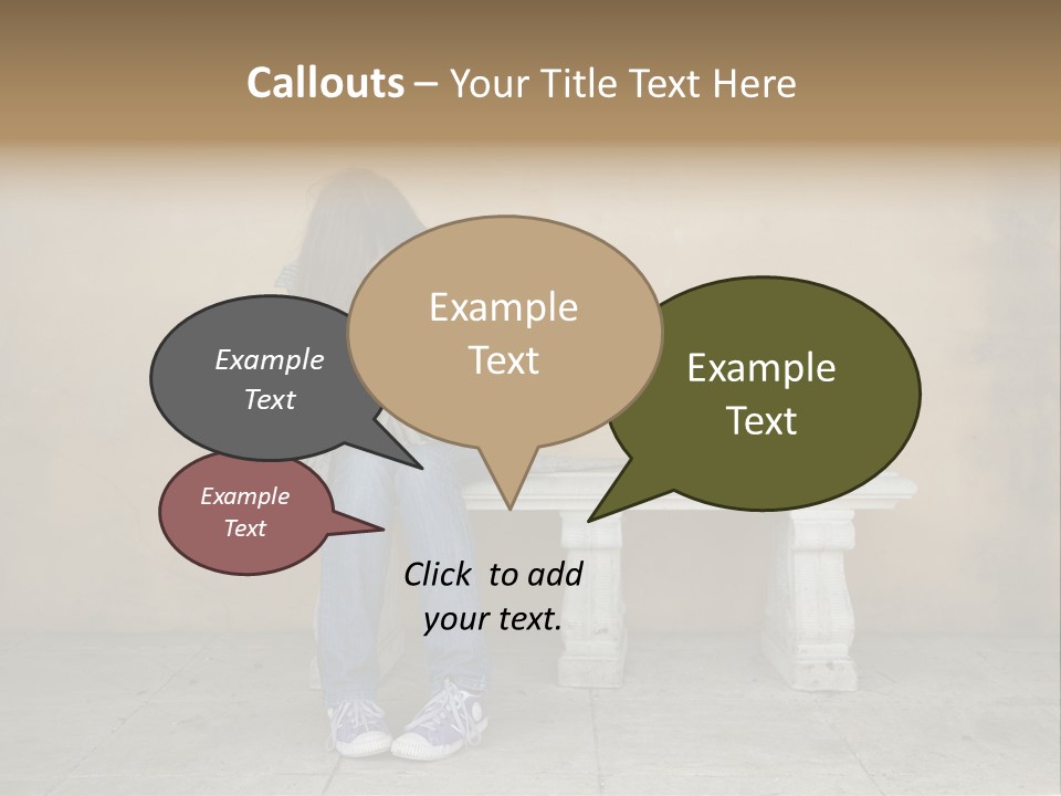 Sadness Feeling Loneliness PowerPoint Template