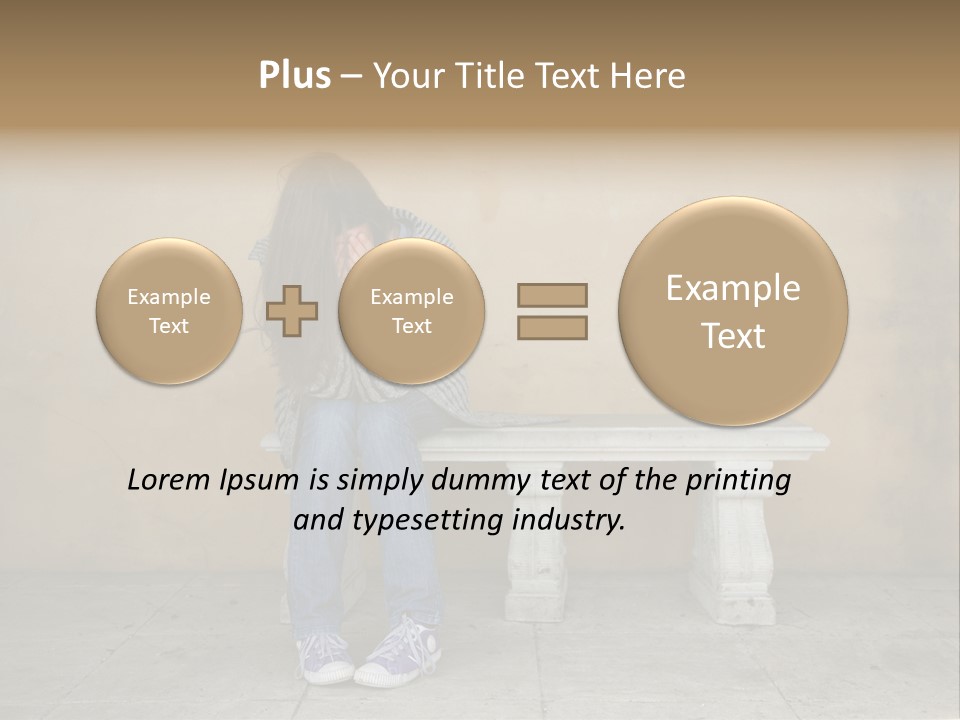 Sadness Feeling Loneliness PowerPoint Template