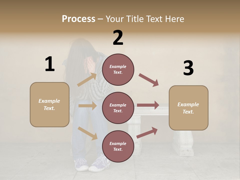 Sadness Feeling Loneliness PowerPoint Template