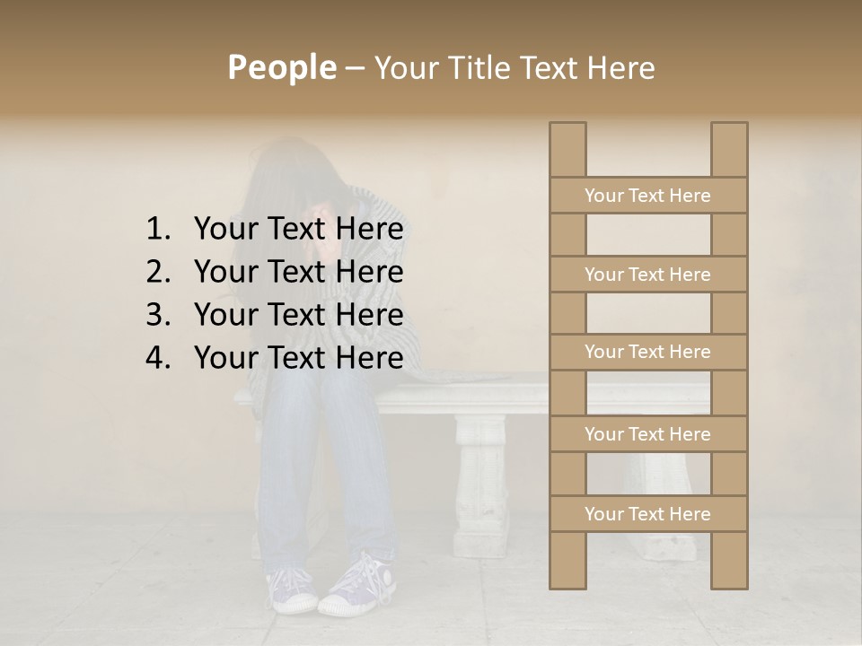 Sadness Feeling Loneliness PowerPoint Template