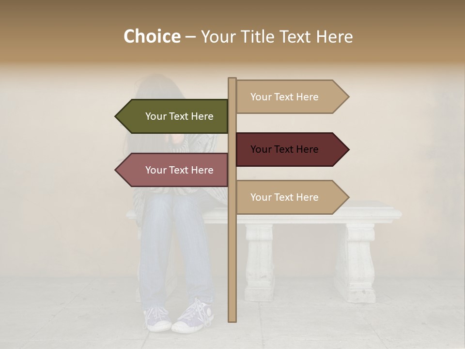 Sadness Feeling Loneliness PowerPoint Template