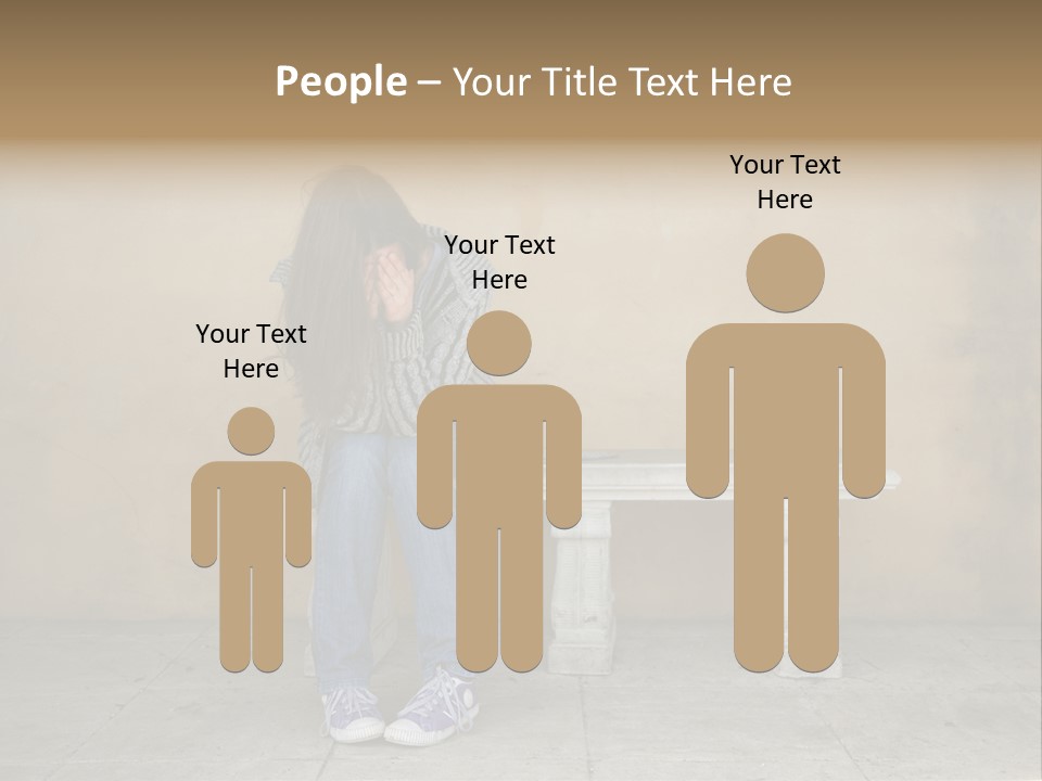 Sadness Feeling Loneliness PowerPoint Template