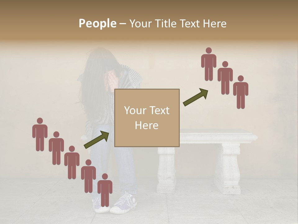 Sadness Feeling Loneliness PowerPoint Template