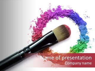 Face Professional White PowerPoint Template