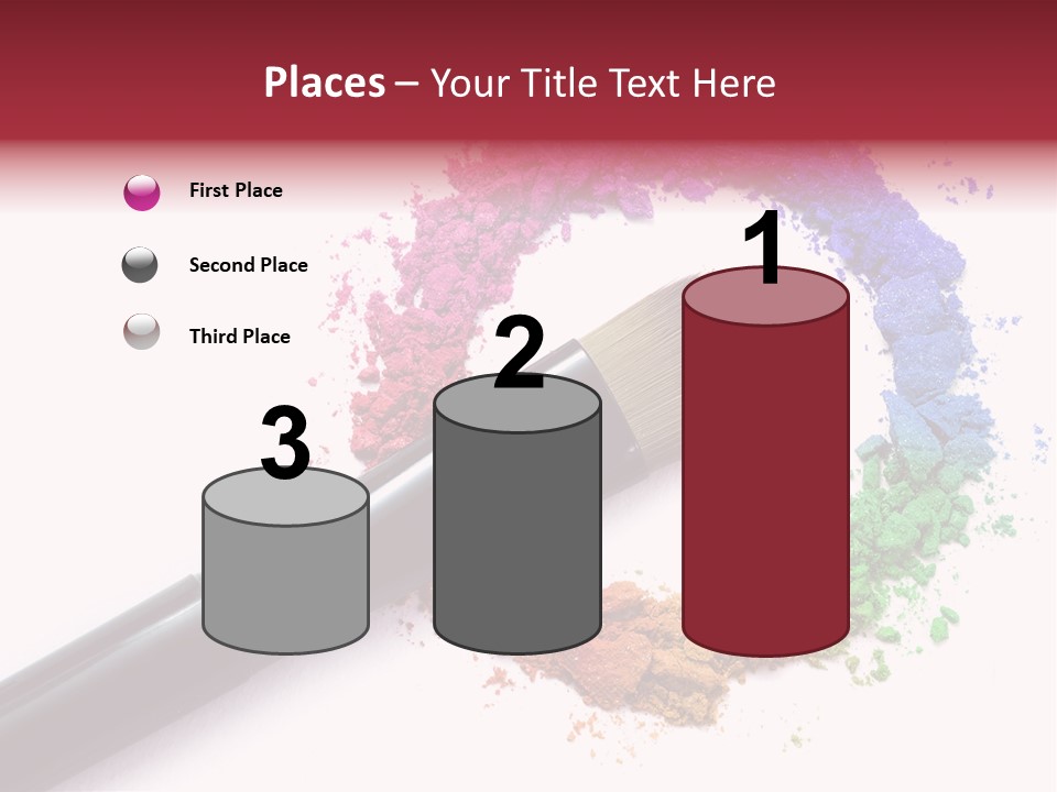 Face Professional White PowerPoint Template