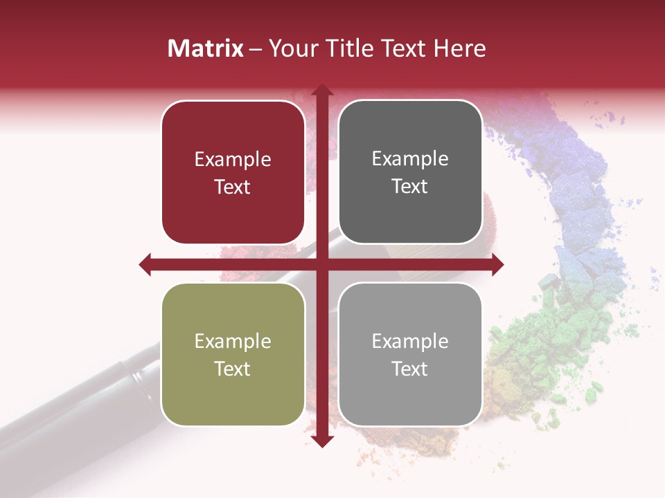 Face Professional White PowerPoint Template