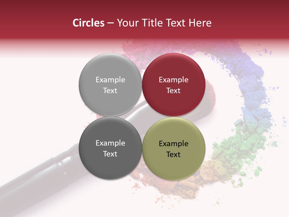 Face Professional White PowerPoint Template