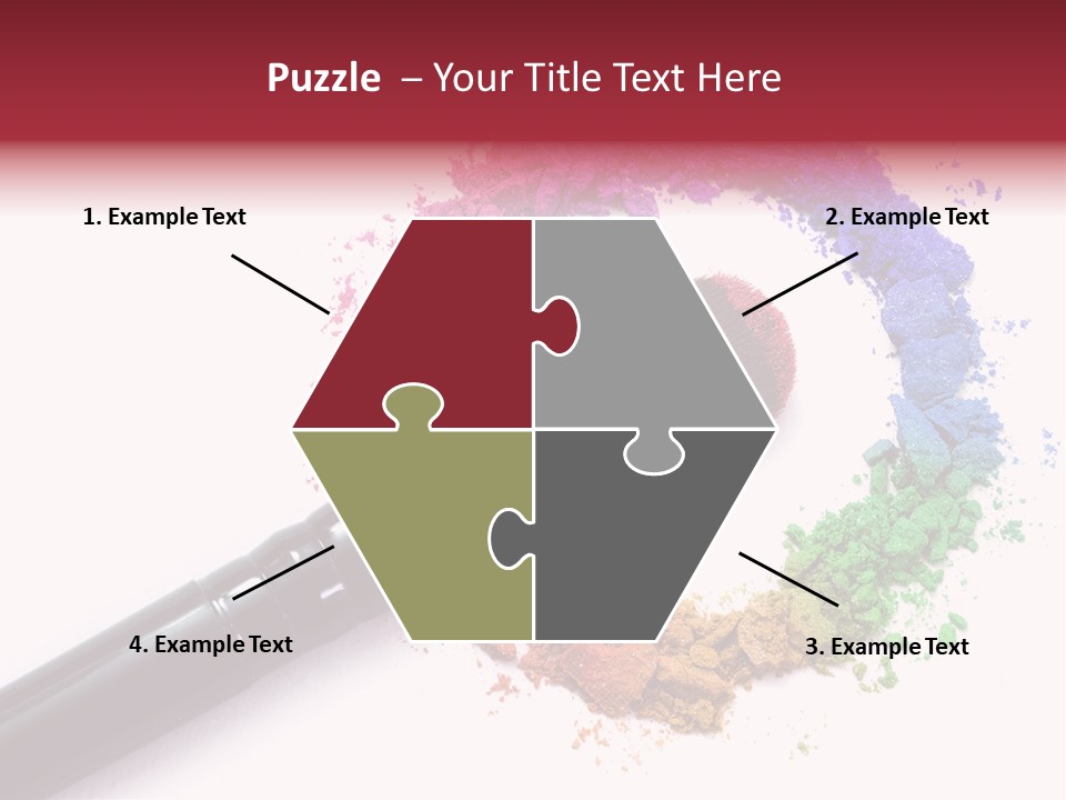 Face Professional White PowerPoint Template