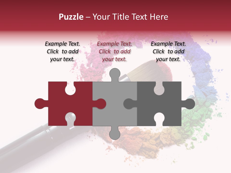 Face Professional White PowerPoint Template