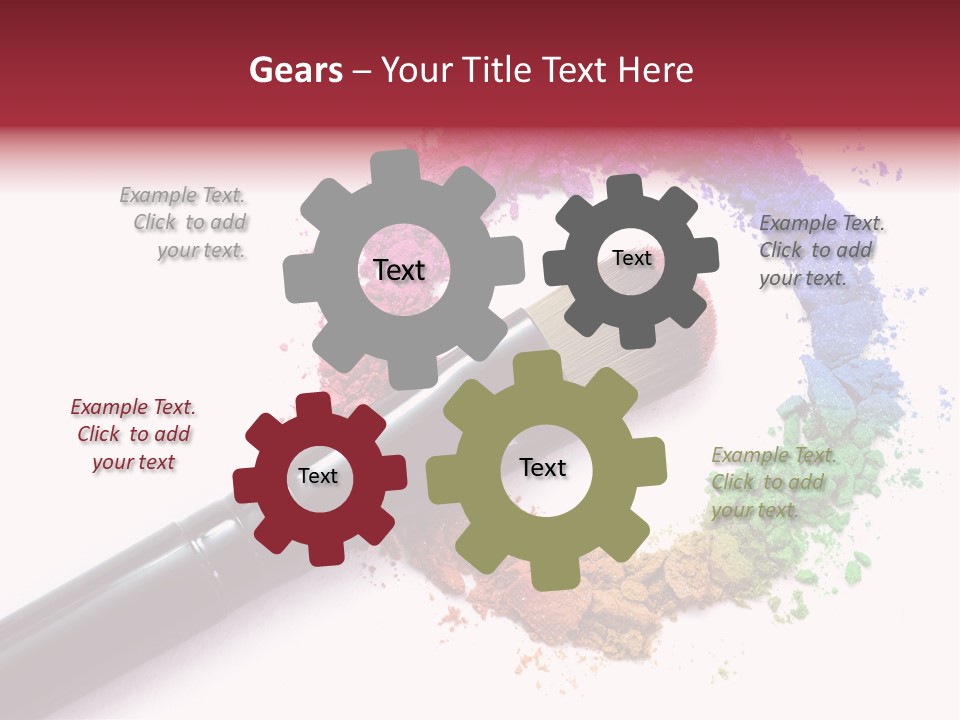 Face Professional White PowerPoint Template