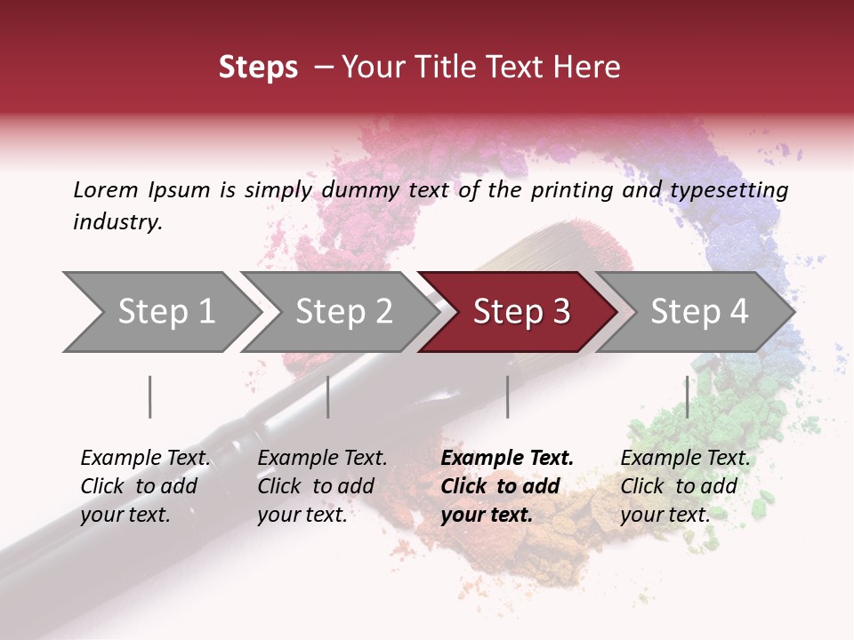 Face Professional White PowerPoint Template