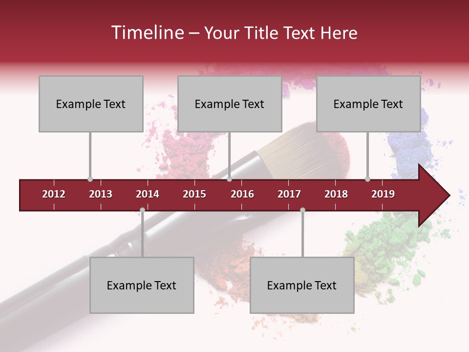 Face Professional White PowerPoint Template
