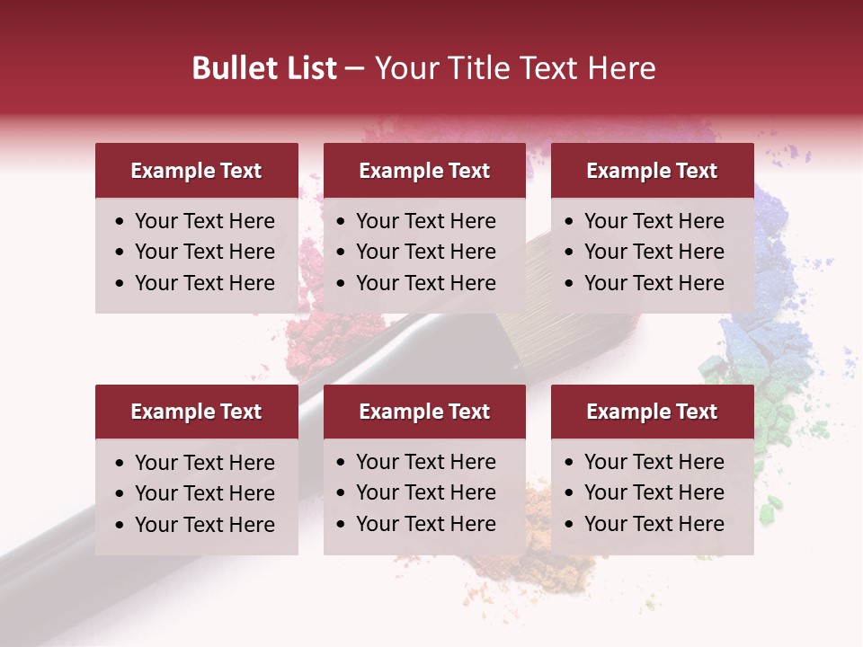 Face Professional White PowerPoint Template