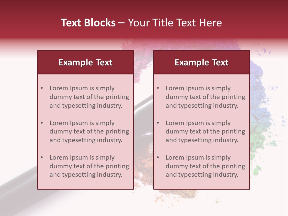 Face Professional White PowerPoint Template