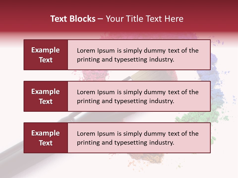 Face Professional White PowerPoint Template