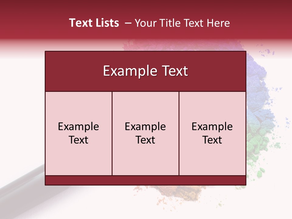 Face Professional White PowerPoint Template
