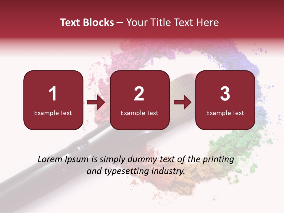 Face Professional White PowerPoint Template