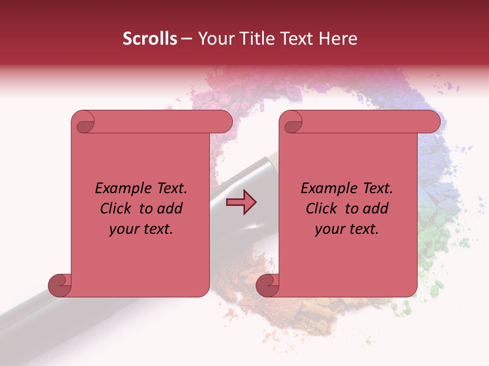 Face Professional White PowerPoint Template