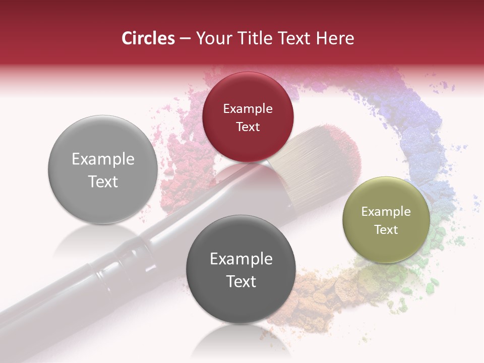 Face Professional White PowerPoint Template