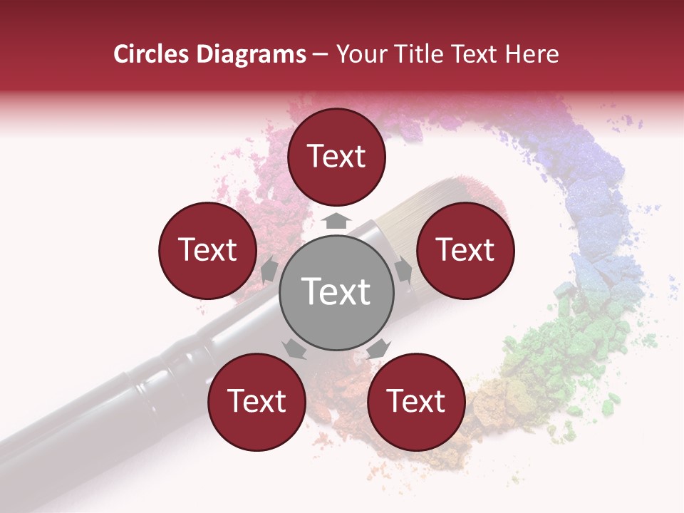 Face Professional White PowerPoint Template