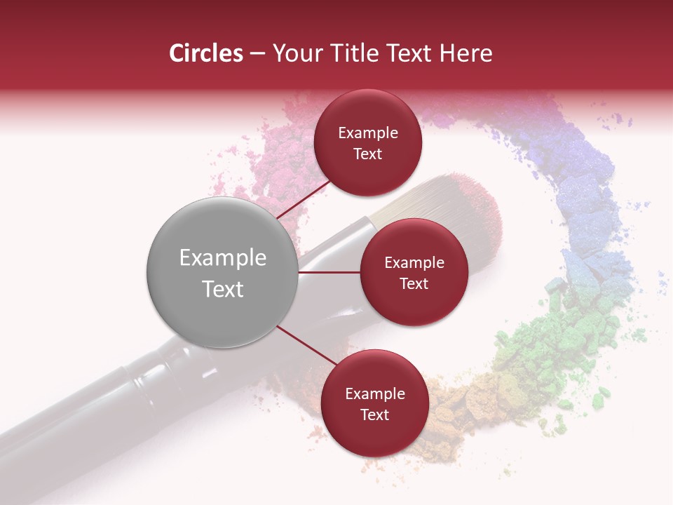 Face Professional White PowerPoint Template