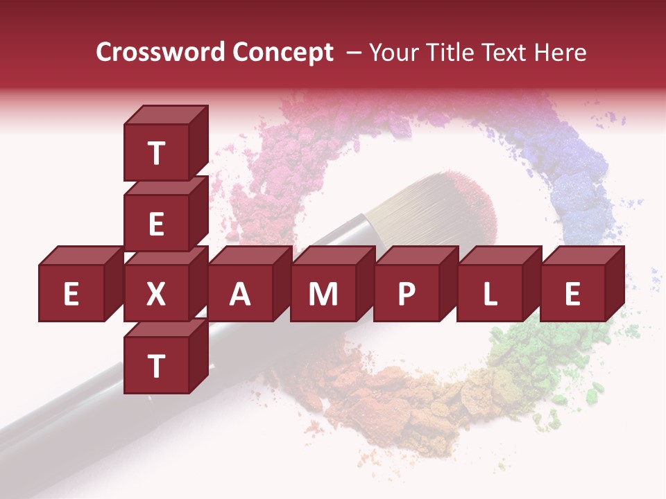 Face Professional White PowerPoint Template