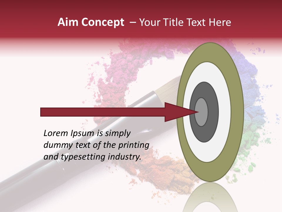 Face Professional White PowerPoint Template