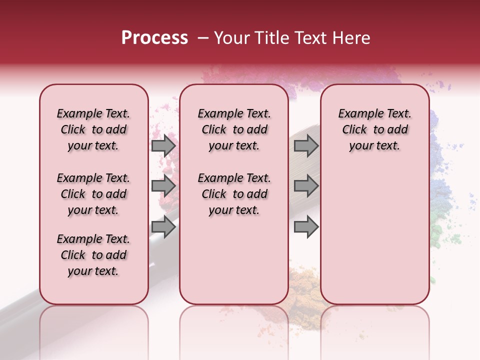 Face Professional White PowerPoint Template