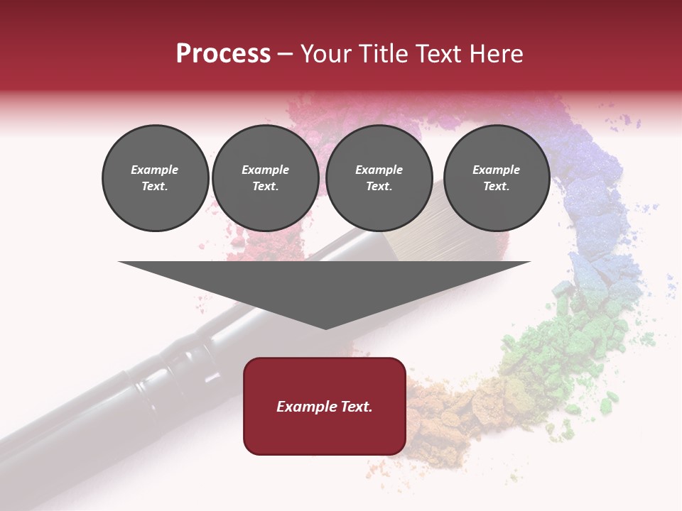 Face Professional White PowerPoint Template