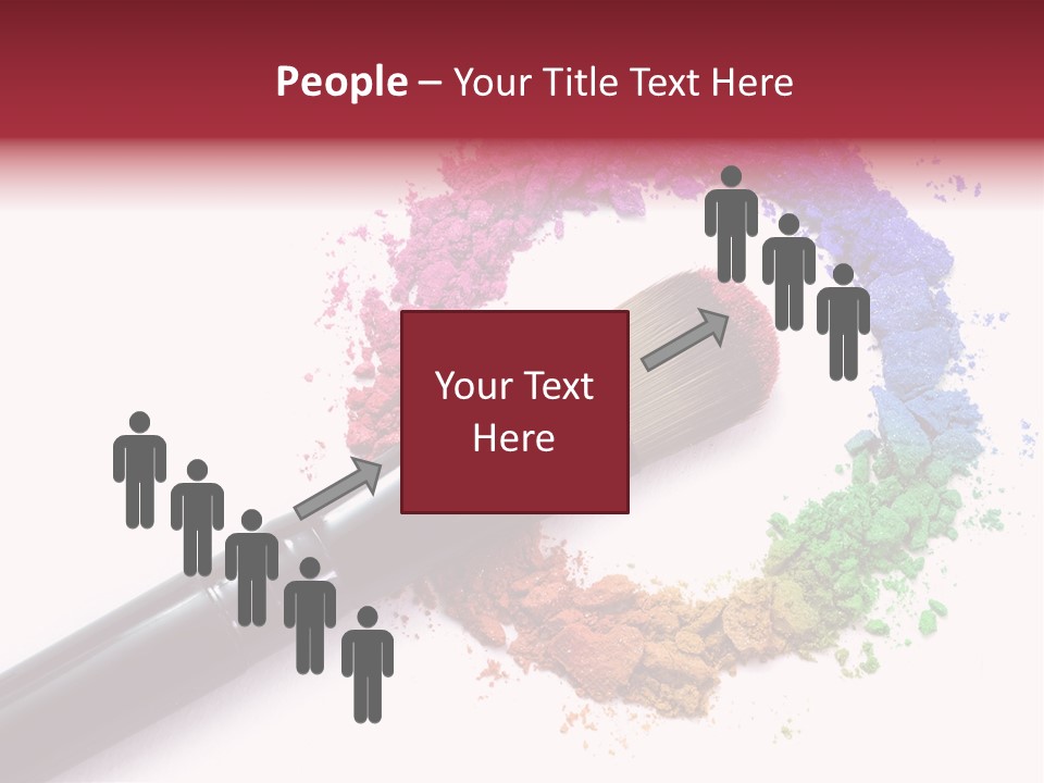 Face Professional White PowerPoint Template