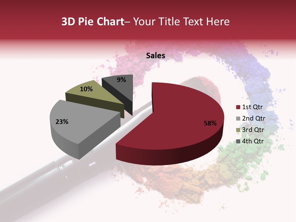Face Professional White PowerPoint Template