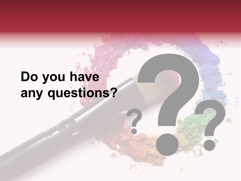 Face Professional White PowerPoint Template