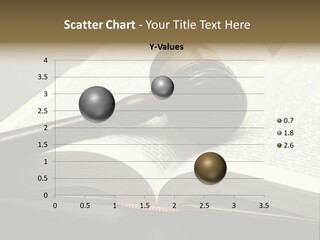 Symbol Law Brown PowerPoint Template