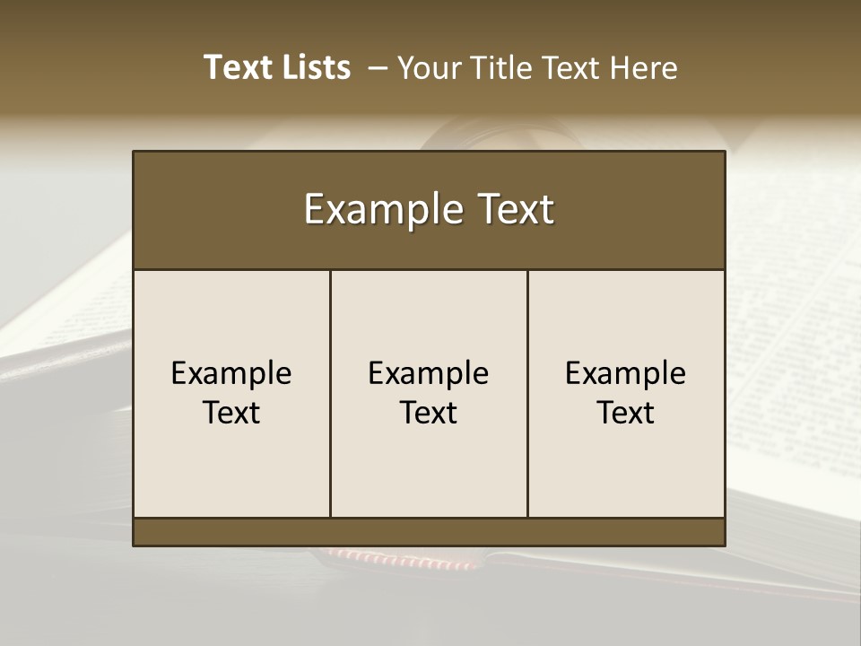 Symbol Law Brown PowerPoint Template