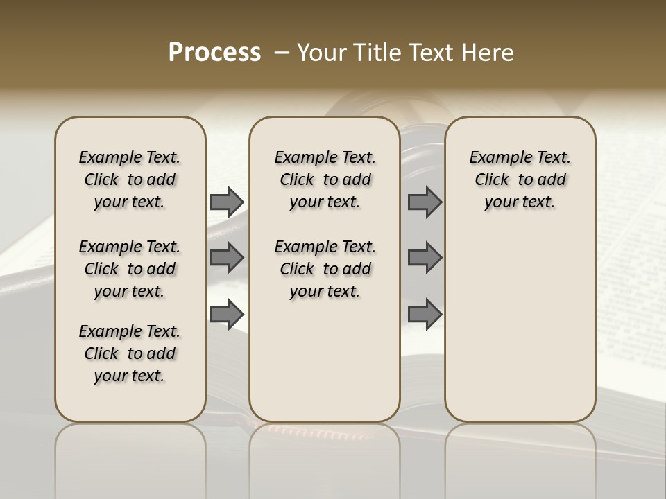 Symbol Law Brown PowerPoint Template
