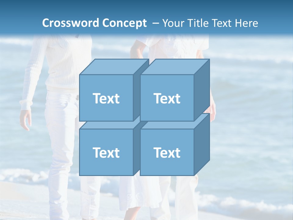 White Fun Portrait PowerPoint Template