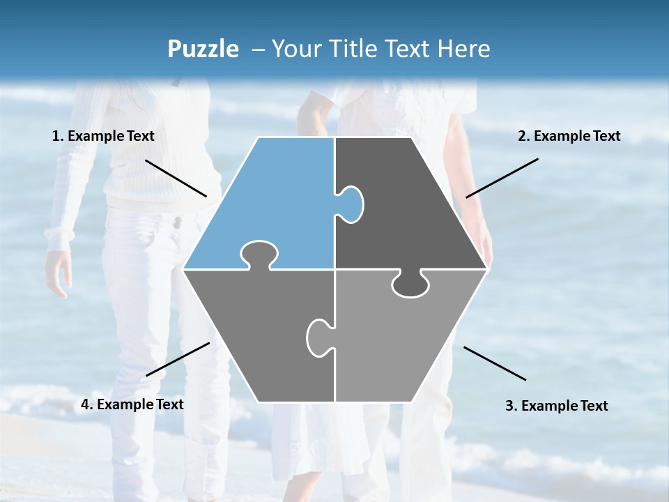 White Fun Portrait PowerPoint Template