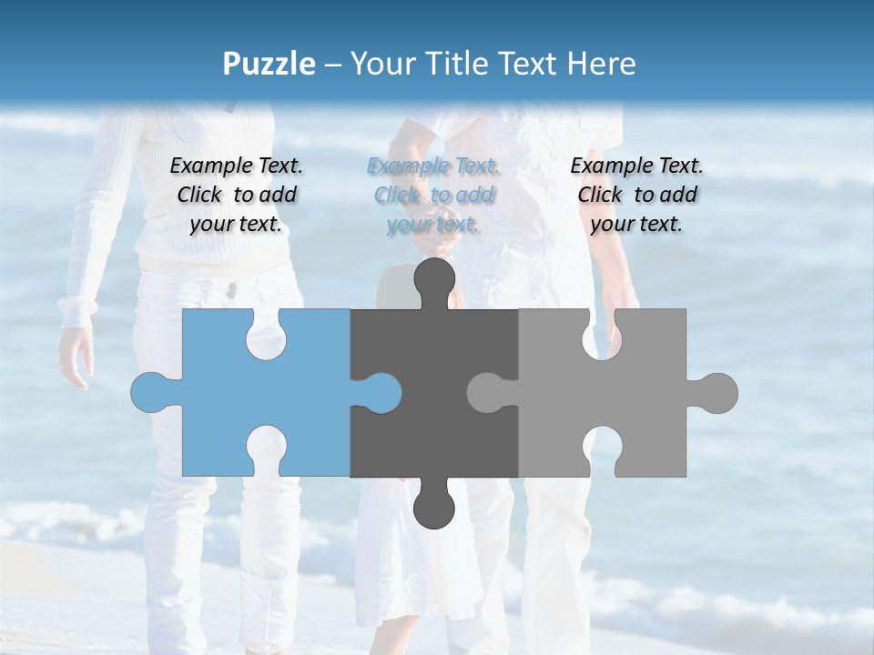 White Fun Portrait PowerPoint Template