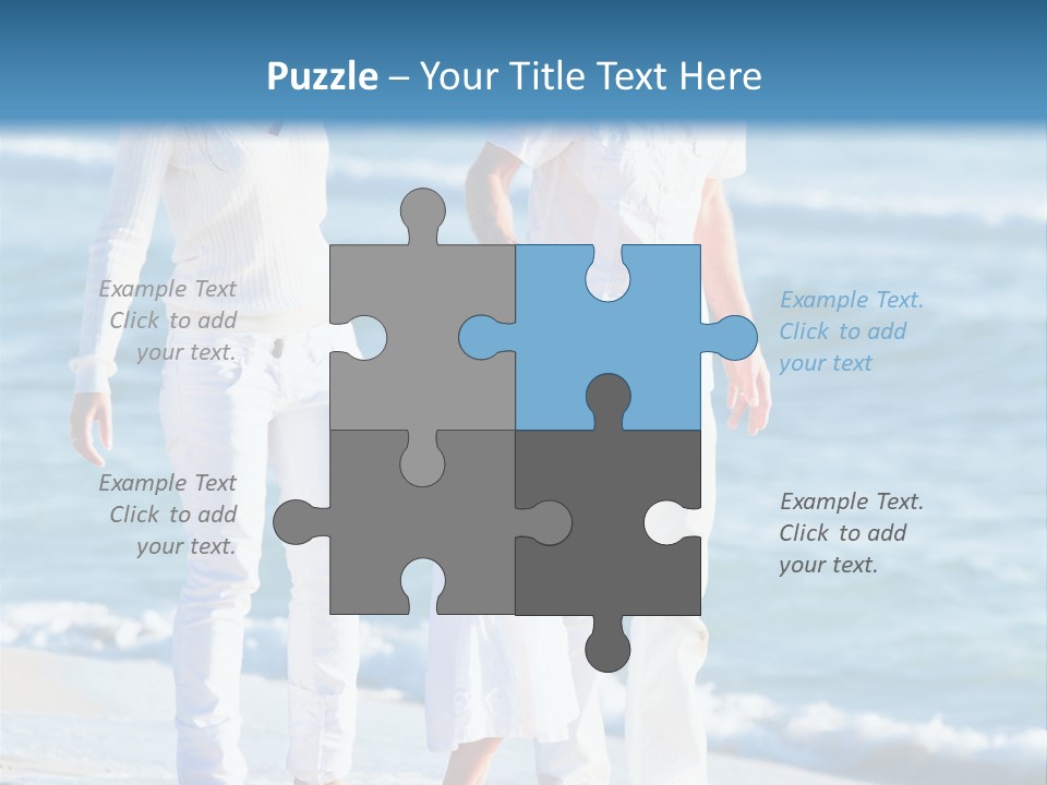 White Fun Portrait PowerPoint Template