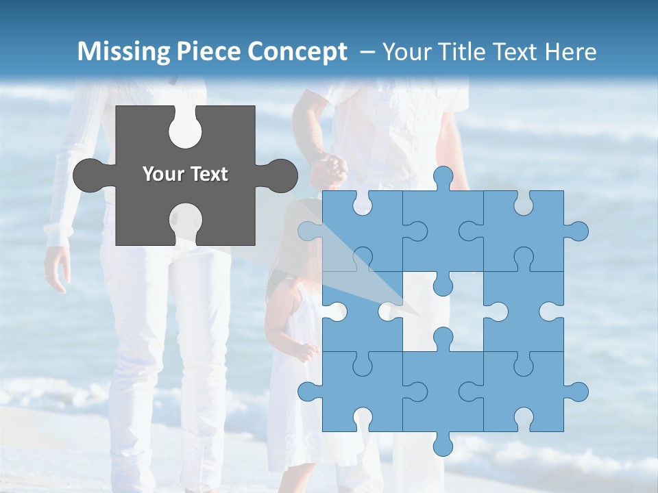 White Fun Portrait PowerPoint Template