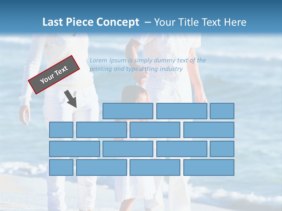 White Fun Portrait PowerPoint Template