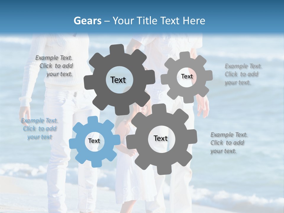 White Fun Portrait PowerPoint Template