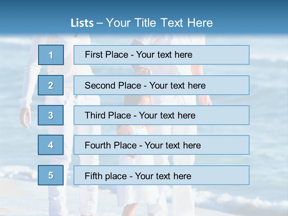 White Fun Portrait PowerPoint Template