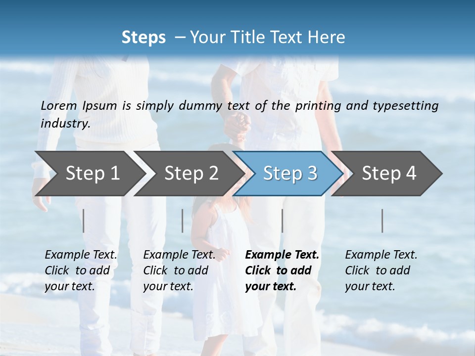 White Fun Portrait PowerPoint Template