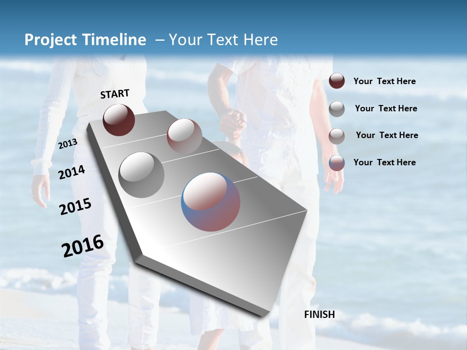 White Fun Portrait PowerPoint Template