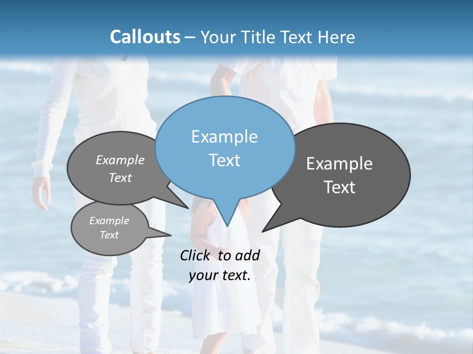 White Fun Portrait PowerPoint Template