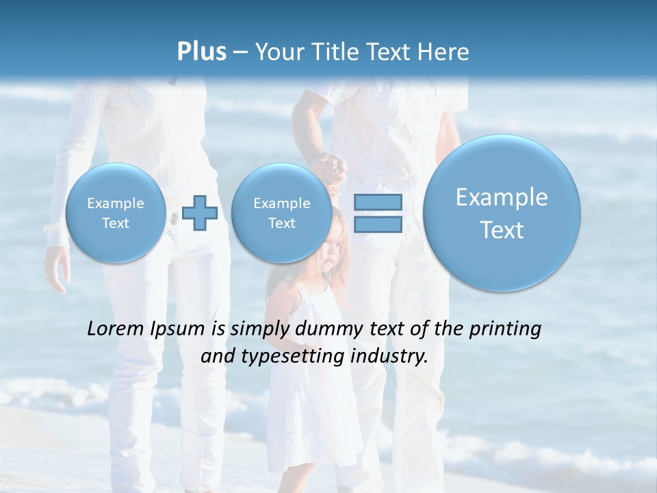 White Fun Portrait PowerPoint Template